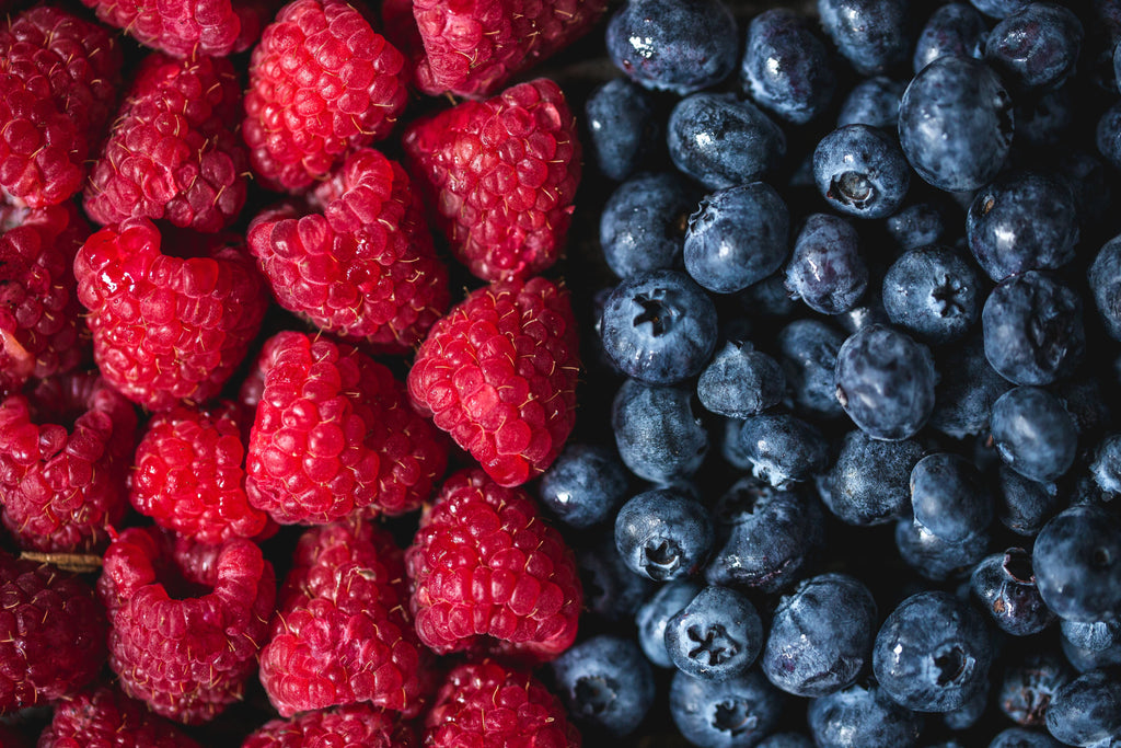 Mixed Berry Fruit Milk